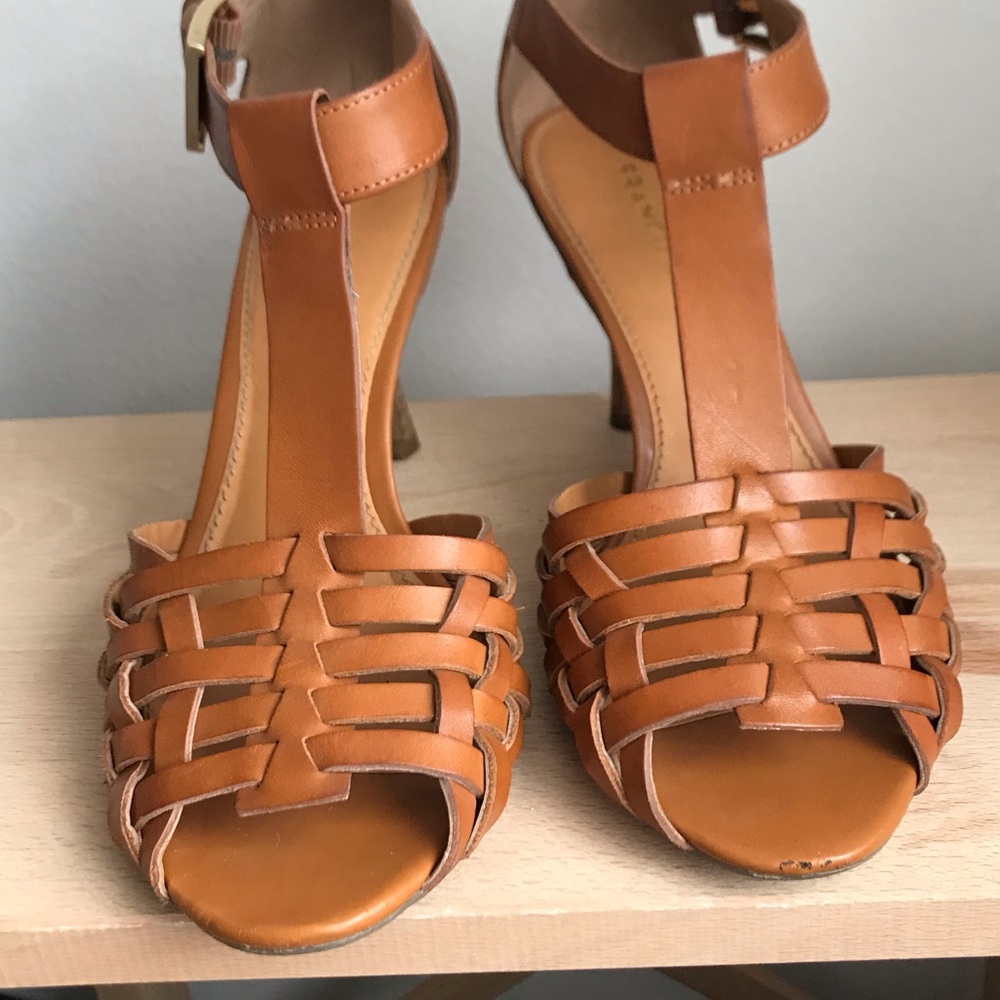 Franco Sarto weaved leather heels - Picture 4 of 8